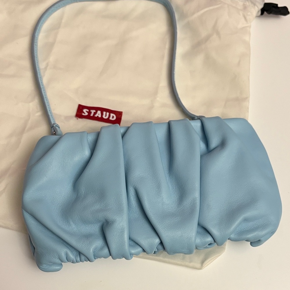 STAUD Bean Bag in Tile Blue Color